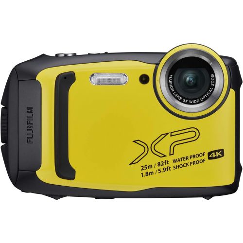 후지필름 [아마존베스트]Fujifilm FinePix XP140 Waterproof Digital Camera w/16GB SD Card - Yellow