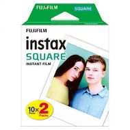 [아마존 핫딜]  [아마존핫딜]Fujifilm Instax Square WW2 Colorfilm klar,10 Blatt (2er Pack)