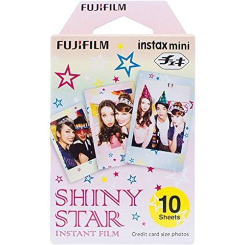 후지필름 Fujifilm Instax Mini Stained Glass Instant Film, 10 Sheets + Fujifilm Instax Mini Candy Pop Instant Film, 10 Sheets + Fujifilm Instax Mini Shiny Star Instant Film, 10 Sheets