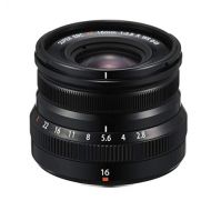 Fujifilm Fujinon XF16mm F2.8 R Weather Resistant Lens, Black