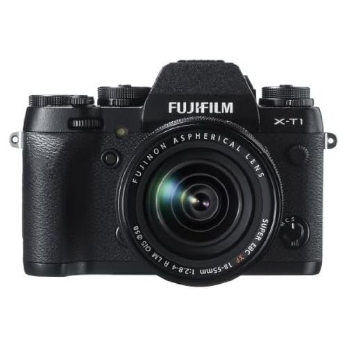 후지필름 Fujifilm X-T1 16 MP Mirrorless Digital Camera with 3.0-Inch LCD and XF18-55mm F2.8-4.0 R LM OIS Lens (Old Model)