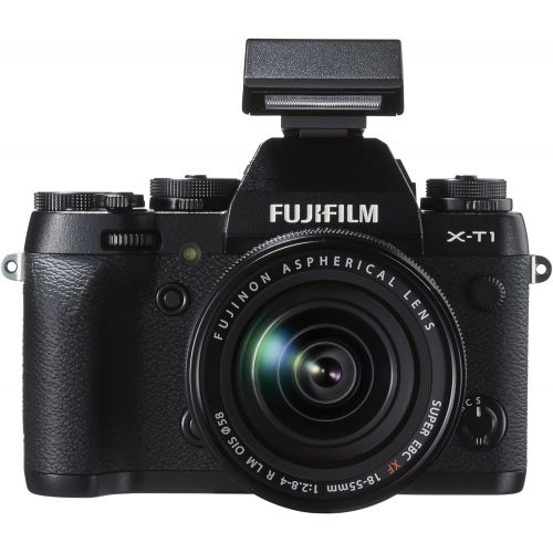 후지필름 Fujifilm X-T1 16 MP Mirrorless Digital Camera with 3.0-Inch LCD and XF18-55mm F2.8-4.0 R LM OIS Lens (Old Model)