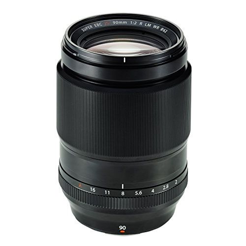 후지필름 Fujifilm XF90mmF2 R LM WR, 16463668, Black