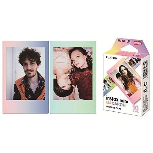 후지필름 [가격문의]Fujifilm INSTAX Mini Instant Film 2 Pack = 20 Sheets for Fujifilm Mini 8 & Mini 9 Cameras - Macaron …