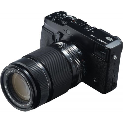 후지필름 Fujifilm Fujinon XF55-200mmF3.5-4.8 R LM OIS, Black/Black