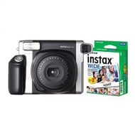 Fujifilm Instax Wide 300 Instant Film Camera (Black) and Instax Wide Instant Film, 20 Exposures
