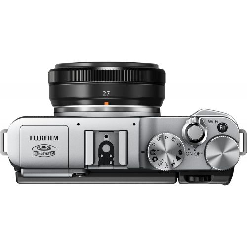 후지필름 16.3 million pixel APS-C Silver F X-M1S/1650/27KIT FUJIFILM digital single-lens camera X-M1 W lens kit zoom lens attached