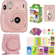 Fujifilm Instax Mini 11 Camera with Fujifilm Instant Mini Film (20 Sheets) Bundle with Deals Number One Accessories Including Carrying Case, Color Filters, Photo Album, Stickers +