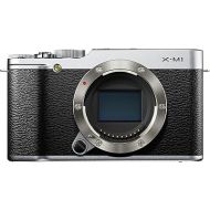 Fujifilm X-M1 Compact System 16MP Digital Camera with 3-Inch LCD Screen - Body Only (Silver)