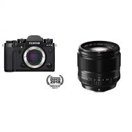 Fujifilm X-T3 Mirrorless Digital Camera (Body Only) - Black + Fujinon XF56mmF1.2 R