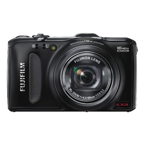 후지필름 Fujifilm FinePix F600EXR 16 MP Digital Camera with CMOS Sensor and 15x Optical Zoom (Black)