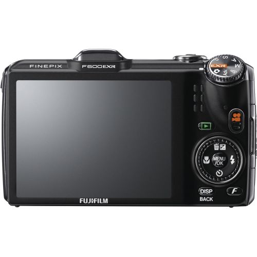 후지필름 Fujifilm FinePix F600EXR 16 MP Digital Camera with CMOS Sensor and 15x Optical Zoom (Black)