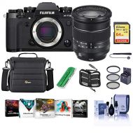 Fujifilm X-T3 Mirrorless Digital Camera with XF 16-80mm F4.0 R OIS WR Lens, Black - Bundle with 64GB SDXC Card, Camera Case, 72mm Filter Kit, Cleaning Kit, Memoery Wallet, Card Rea