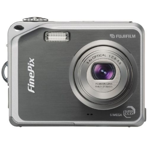 후지필름 Fujifilm Finepix V10 5.1MP Digital Camera with 3.4x Optical Zoom (Gun Metal Grey)