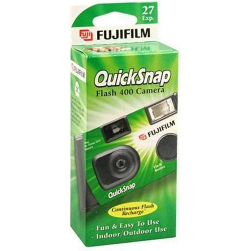 후지필름 Fujifilm Quicksnap Flash 400 Single-Use Camera with Flash, Pack of 8