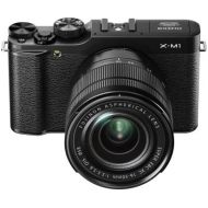 Fujifilm X-M1 Compact System 16MP Digital Camera Kit with 16-50mm Lens and 3-Inch LCD Screen (Black)