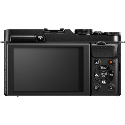 후지필름 Fujifilm X-M1 Compact System 16MP Digital Camera Kit with 16-50mm Lens and 3-Inch LCD Screen (Black)