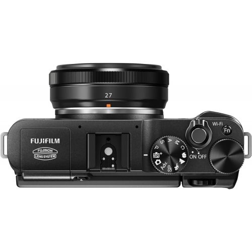 후지필름 Fujifilm X-M1 Compact System 16MP Digital Camera Kit with 16-50mm Lens and 3-Inch LCD Screen (Black)