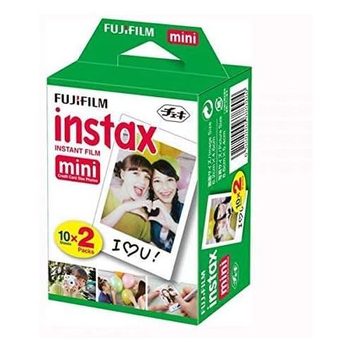 후지필름 Fujifilm Mini Instant Camera Film, 20 Exposures (2 Boxes)