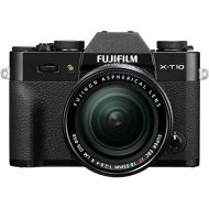 Fujifilm X-T10 Black Mirrorless Digital Camera Kit with XF18-55mm F2.8-4.0 R LM OIS Lens (Old Model)