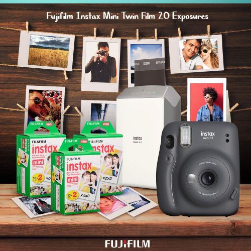 후지필름 FUJIFILM INSTAX Mini Instant Film (80 Exposures) and Funky Film Frames