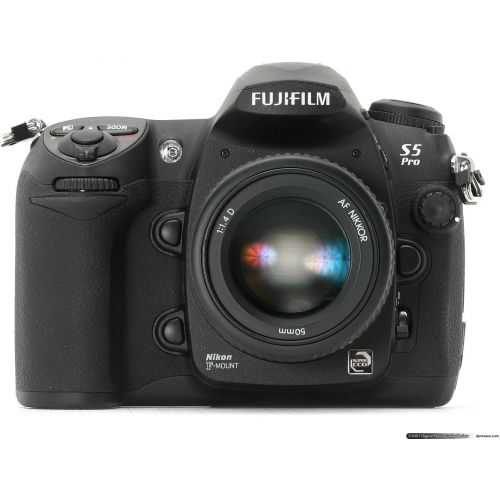후지필름 Fujifilm Finepix S5 Pro Digital SLR Camera with Nikon Lens Mount, Body Only Kit, 12.3 Megapixels, Interchangeable Lenses - USA