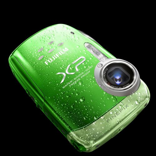 후지필름 Fujifilm FinePix XP10 12 MP Waterproof Digital Camera with 5x Optical Zoom and 2.7-Inch LCD (Green)