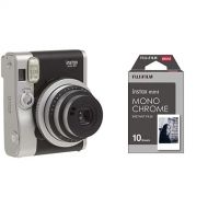 Fujifilm Instant Film Camera with Monochrome Film - 10 Exposures