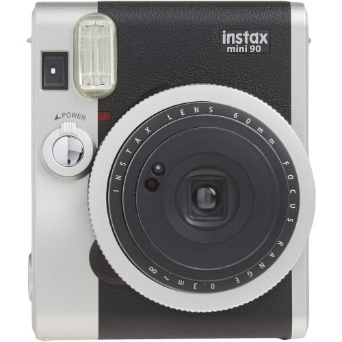 후지필름 Fujifilm Instant Film Camera with Monochrome Film - 10 Exposures