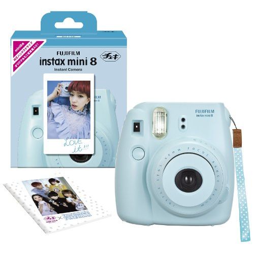 후지필름 Fujifilm Instax Mini 8 Ins Mini 8 Instant Camera 62 X 46mm (Blue)