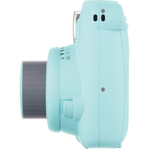 후지필름 Fujifilm Instax Mini 9 Instant Camera (Ice Blue) with Mini Film Pack