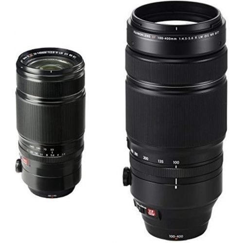 후지필름 Fujifilm Fujinon XF 50-140mm F2.8 + XF 100-400mm F4.5-5.6 Lenses