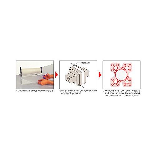 후지필름 Fujifilm Prescale Medium Tactile Pressure Indicating Film (MS)