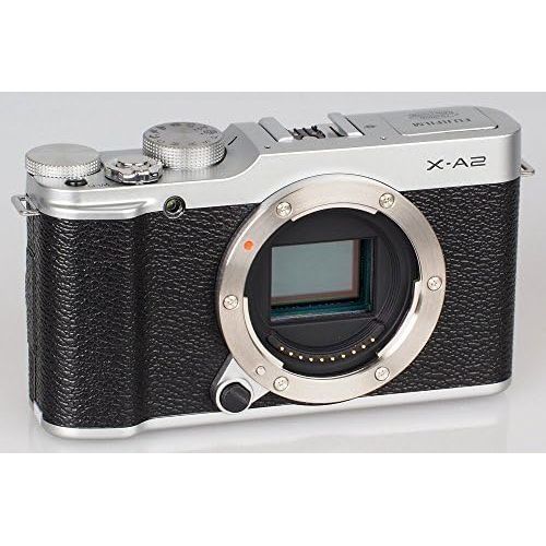 후지필름 Fujifilm X-A2 Mirrorless Digital Camera (Silver Body Only) - International Version (No Warranty)