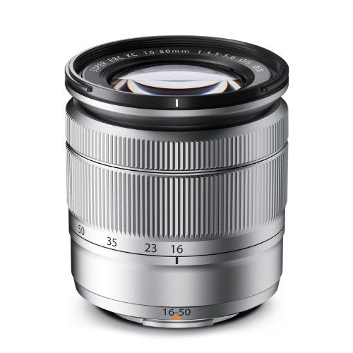 후지필름 Fujifilm XC 16-50mm F3.5-5.6 OIS Zoom Camera Lens, Silver