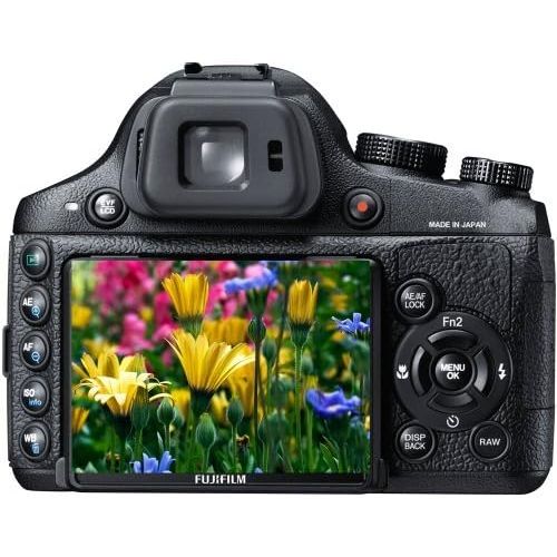 후지필름 Fujifilm X-S1 12MP EXR CMOS Digital Camera with Fujinon F2.8 to F5.6 Telephoto Lens and Ultra-Smooth 26x Manual Zoom (24-624mm)