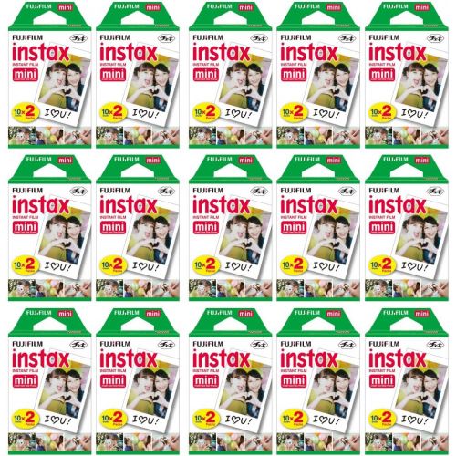 후지필름 Fujifilm Instax Mini Instant Film (15 Twin Packs, 300 Total Pictures) for Instax Cameras