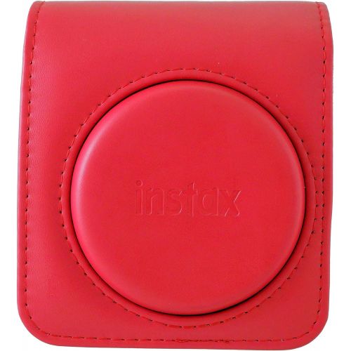 후지필름 Fujifilm Instax Mini 70 Red Leatherette Original Camera Case for Mini 70 ? Red Red Mini