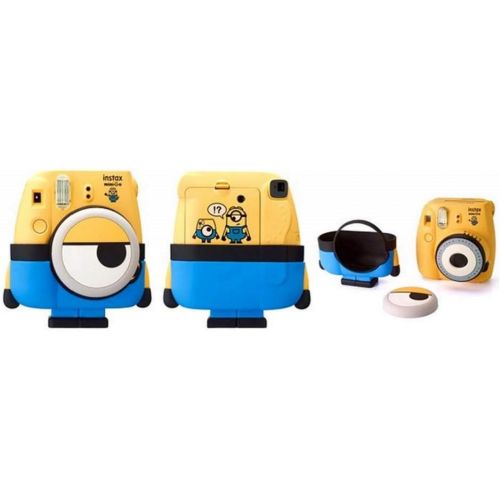 후지필름 Fujifilm Instax Mini 8 Minion Instant Photos Film Camera (Japan Import)