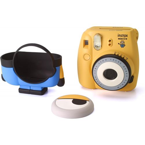 후지필름 Fujifilm Instax Mini 8 Minion Instant Photos Film Camera (Japan Import)