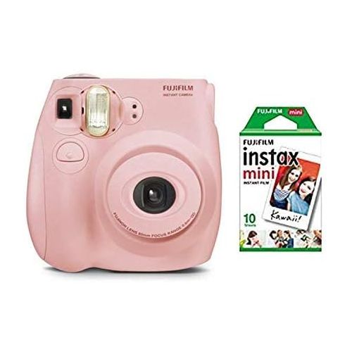 후지필름 Starter Bundle fujifilm instax Mini 7s (Starter Bundle Light Pink)