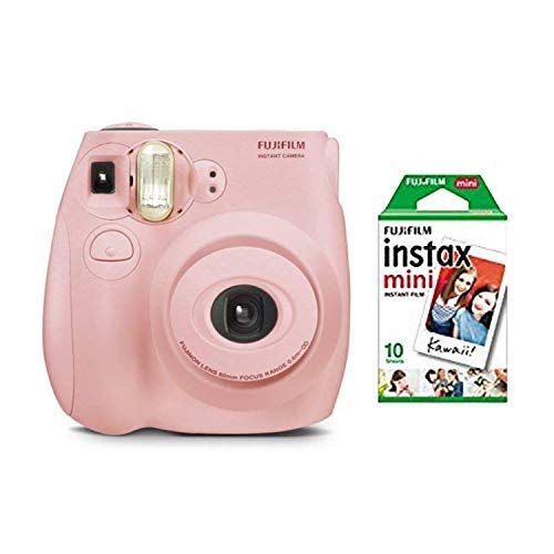 후지필름 Starter Bundle fujifilm instax Mini 7s (Starter Bundle Light Pink)