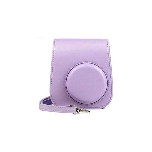 후지필름 Fujifilm Instax Mini 11 Lilac Purple Instant Camera Plus Case, Photo Album and Fujifilm Character 10 Films (Rainbow)