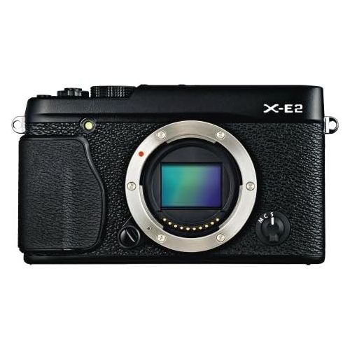 후지필름 Fujifilm X-E2 16.3 MP Mirrorless Digital Camera with 3.0-Inch LCD - Body Only (Black)