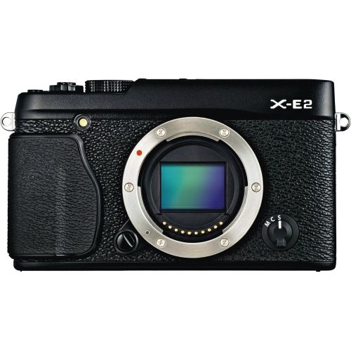 후지필름 Fujifilm X-E2 16.3 MP Mirrorless Digital Camera with 3.0-Inch LCD - Body Only (Black)