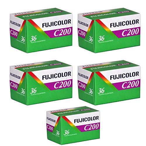후지필름 5 Rolls Fuji C200 35mm Film 135-36 FujiColor Fujifilm Color Print 2014
