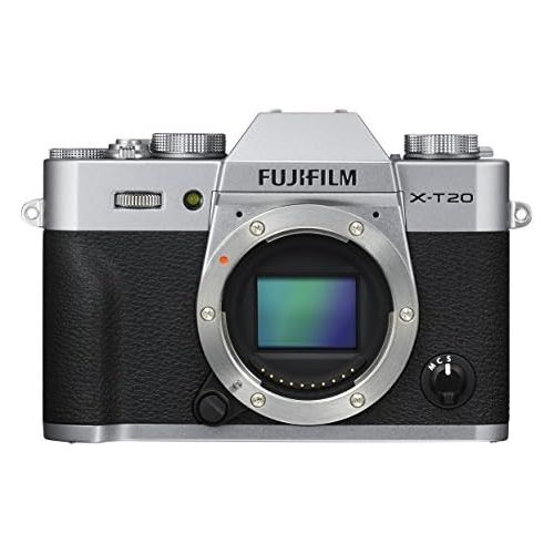 후지필름 Fujifilm X-T20 Mirrorless Digital Camera, Silver (Body Only)