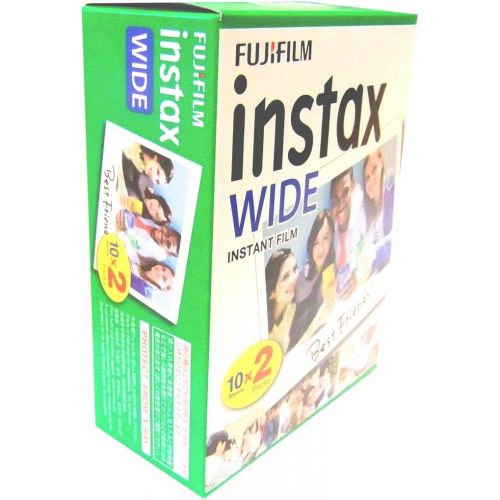 후지필름 Fujifilm Fuji Instax Wide Film Pack of 40 Exhibitions for Polaroid 210 200 Camera