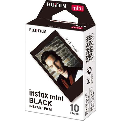 후지필름 Fujifilm Instax Mini Rainbow Instant Film (10 Sheets)+ Fujifilm Instax Mini Black Frame Instant Film (10 Sheets)