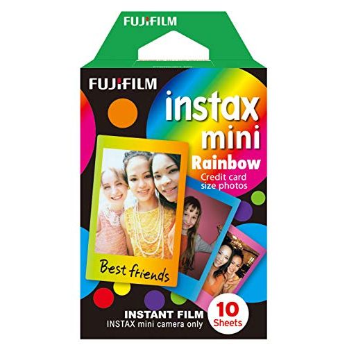후지필름 Fujifilm Instax Mini Rainbow Instant Film [International Version]